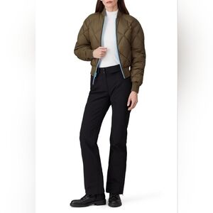 Aztech Mountain Blue Green Queen Reversible Bomber Size 2